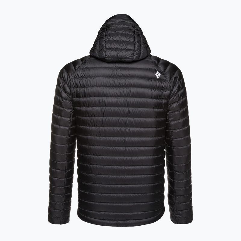 Pánská péřová bunda Black Diamond Approach Down Hoody černá 5