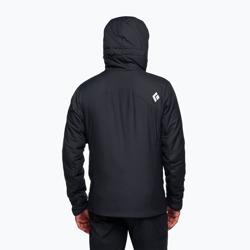Pánská hybridní bunda Black Diamond First Light Stretch Hoody černá 2