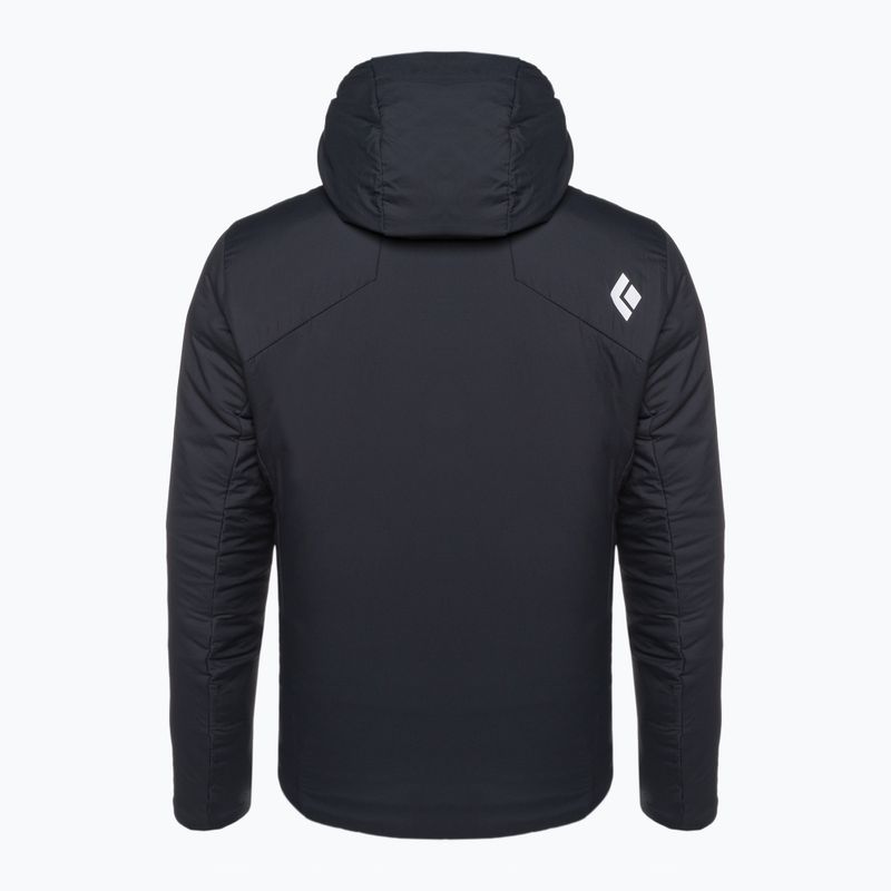Pánská hybridní bunda Black Diamond First Light Stretch Hoody černá 5