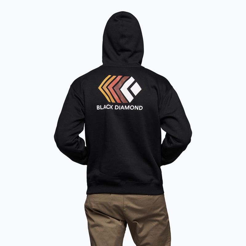 Pánská mikina Black Diamond Faded Full Zip Hoody black 2