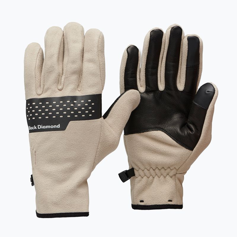Skialpové rukavice Black Diamond Alpine Fleece moonstone