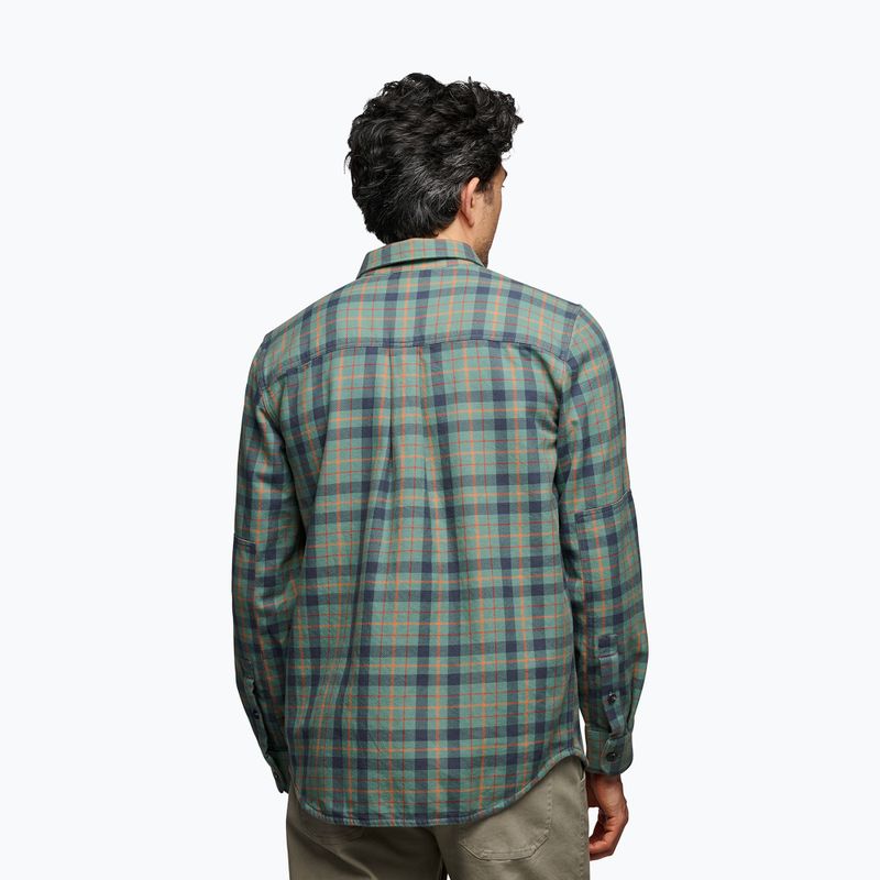 Pánská košile Black Diamond Project Twill laurel green/charcoal 2