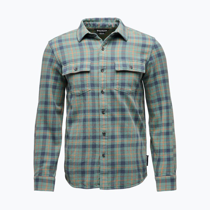 Pánská košile Black Diamond Project Twill laurel green/charcoal 4