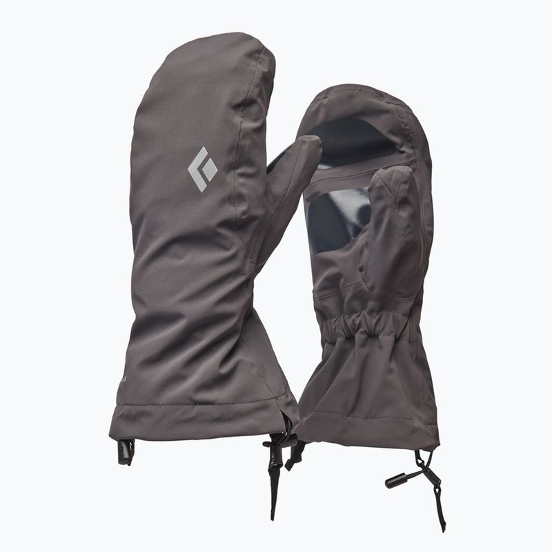 Trekingové rukavice Black Diamond Waterproof Overmitts smoke