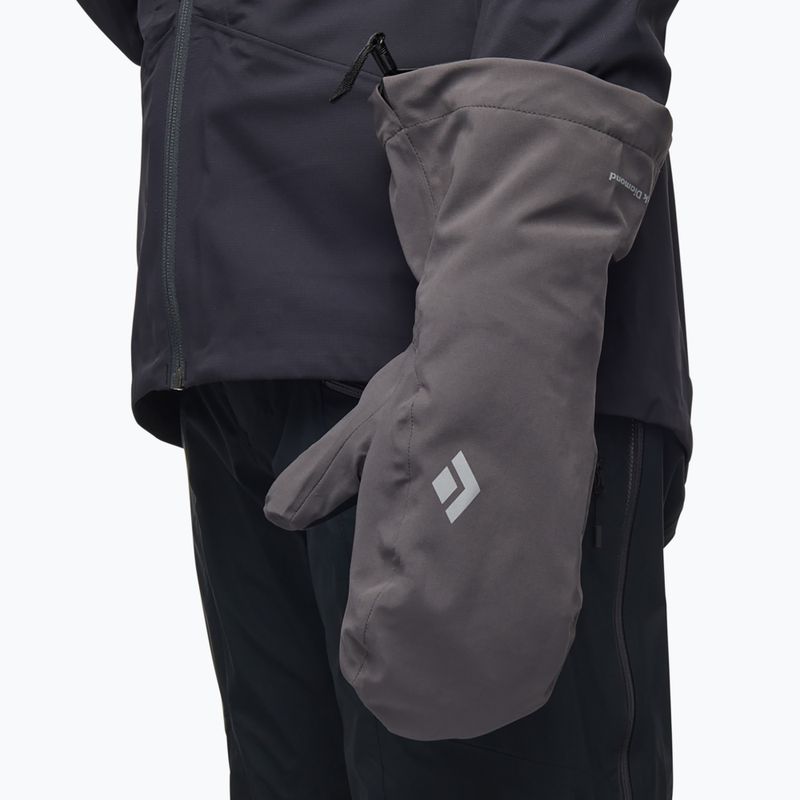Trekingové rukavice Black Diamond Waterproof Overmitts smoke 3
