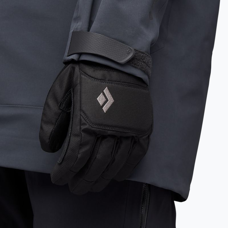 Trekingové rukavice Black Diamond Mission black 4