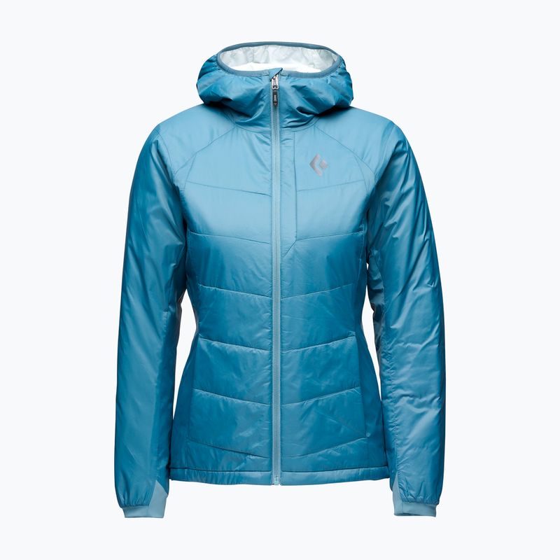 Dámská zateplená bunda Black Diamond Solution 2.0 Hoody creek blue 3