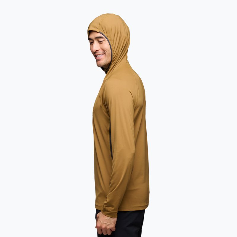 Pánská trekingová mikina Black Diamond Alpenglow Pro Hoody len 3