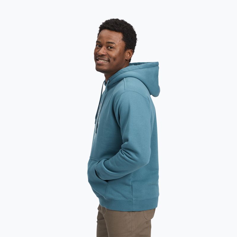 Pánská mikina Black Diamond Engineered Diamond Po Hoody creek blue 3