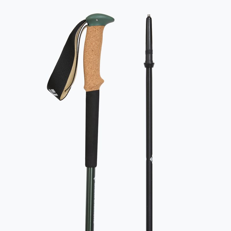 Trekingové hole Black Diamond Trail Cork laurel green 3