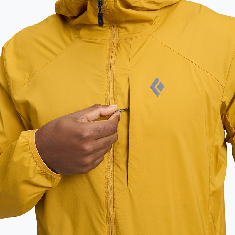 Pánská softshellová bunda Black Diamond Alpine Start amber 4