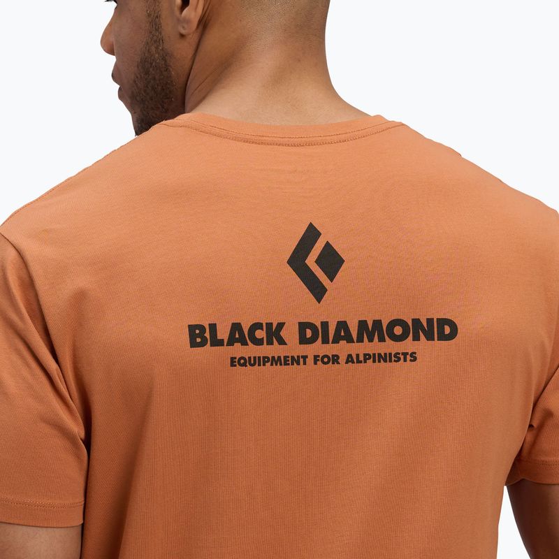 Pánské tričko Black Diamond Equipmnt For Alpinist SS Tee moab brown 5
