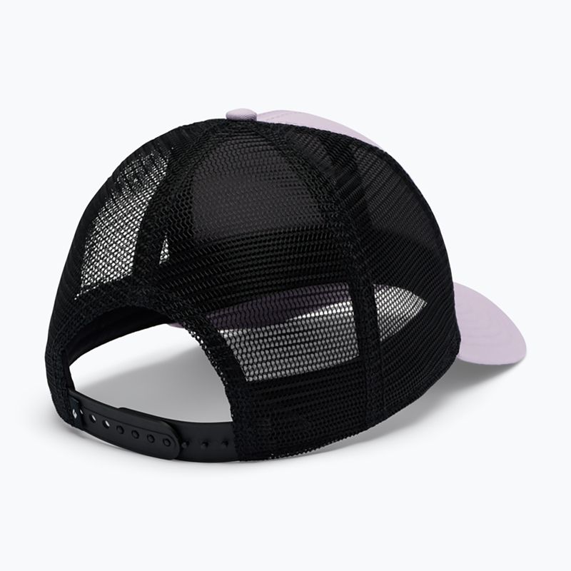 Kšiltovka Black Diamond Trucker soft lilac/black/black icon patch 2
