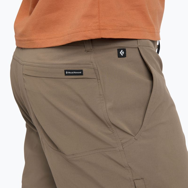 Pánské šortky Black Diamond Pursuit walnut 5