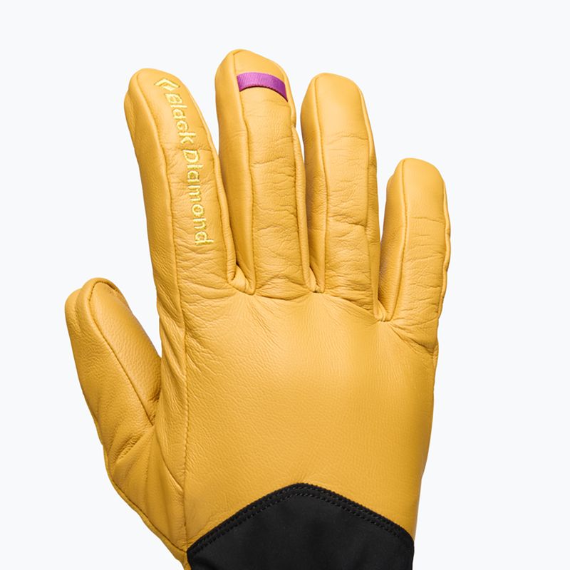 Trekkingové rukavice Black Diamond Tour beeswax/black 2