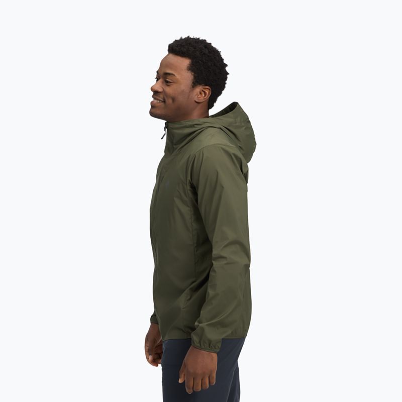 Pánská softshellová bunda Black Diamond Alpine Start dark moss 2