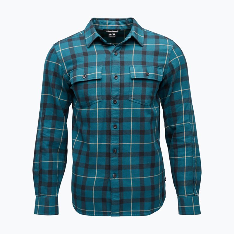 Pánská košile Black Diamond Project Twill creek blue/charcoal 3