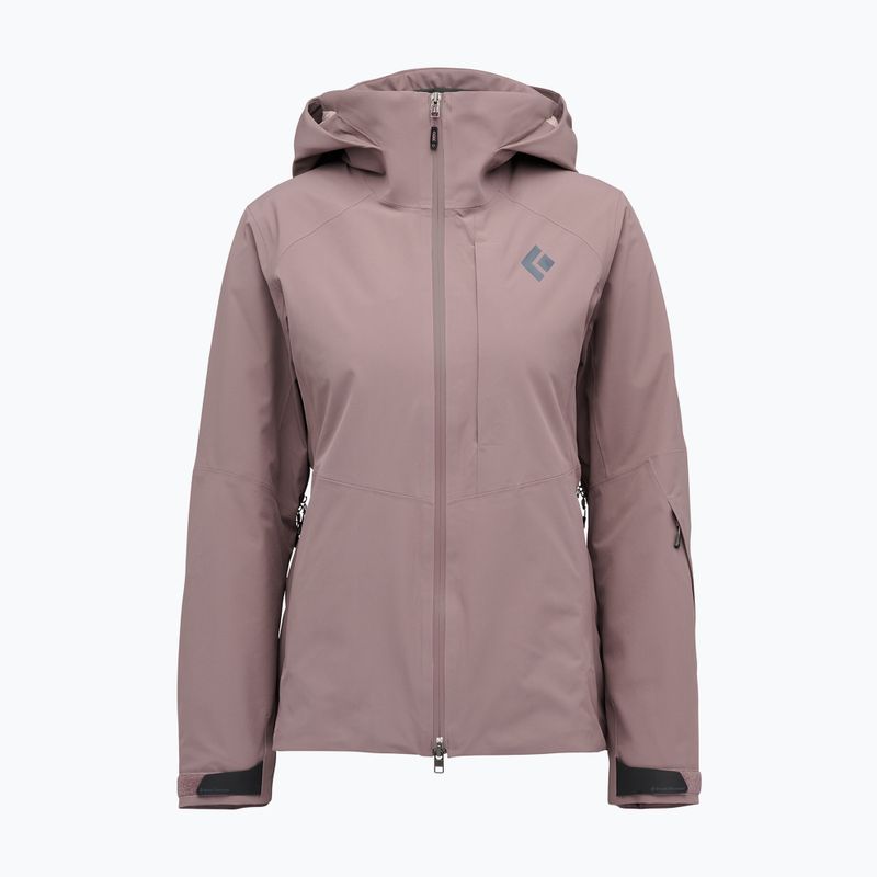 Dámská lyžařská bunda Black Diamond Recon Insulated Shell dark mauve 3
