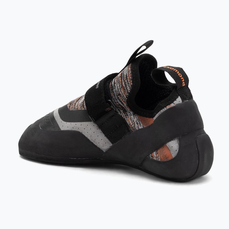 Dětské lezečky Black Diamond Momentum Climbing pewter 3