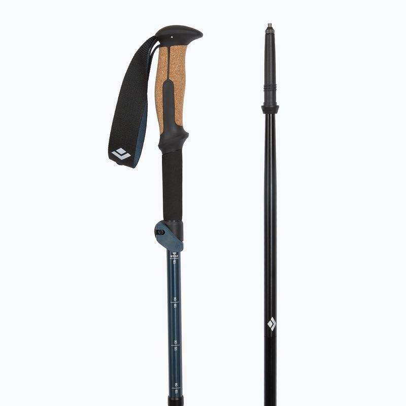 Trekové hole Black Diamond Trail Vista FLZ Trekking midnight blue 3