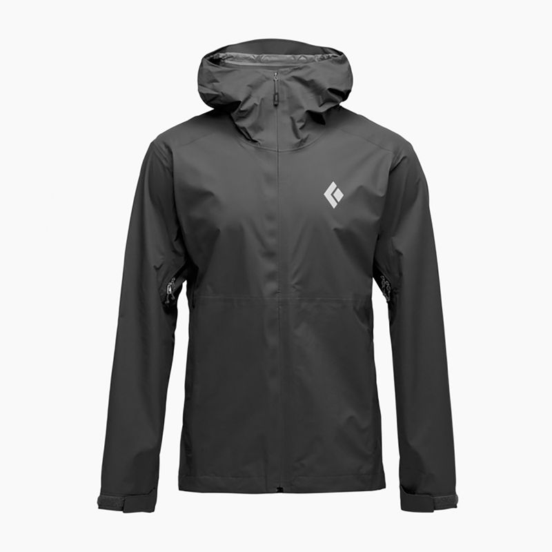 Pánská nepromokavá bunda Black Diamond Strataline Stretch Shell black 3