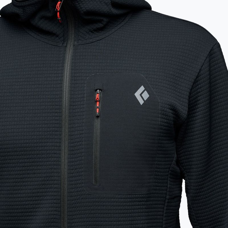 Pánská mikina Black Diamond Diverge Full Zip Hoody black 4