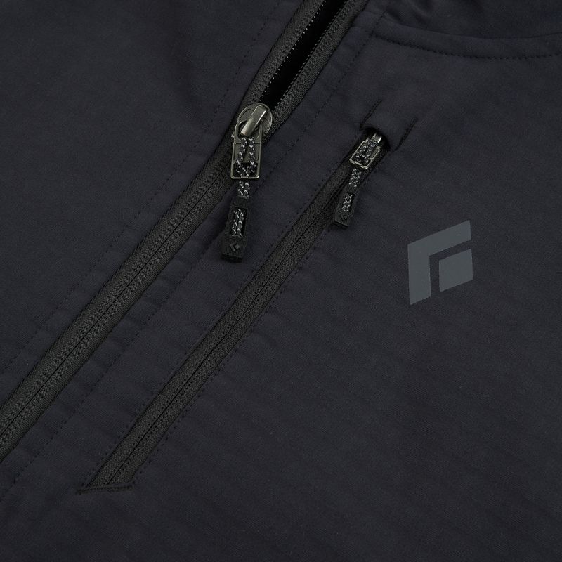 Pánská mikina Black Diamond Coefficient Storm Full Zip Hoody black 3