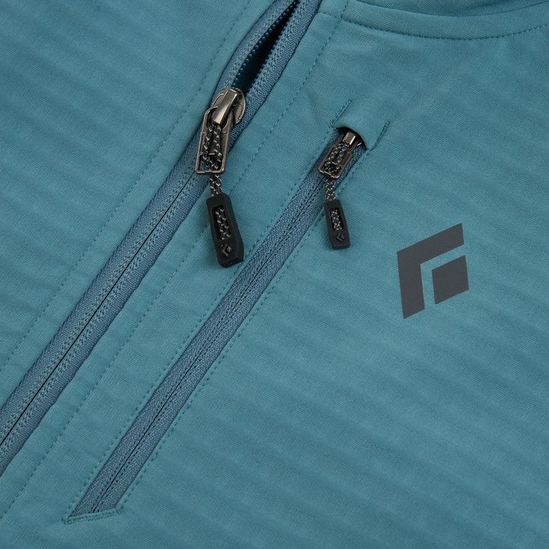 Pánská mikina Black Diamond Coefficient Storm Full Zip Hoody creek blue 3