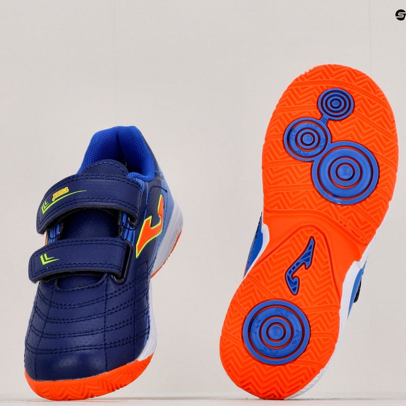 Dětské kopačky Joma Xpander IN navy/orange fluor 14