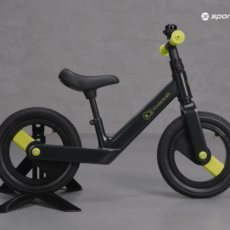 Balanční kolo Kinderkraft Goswift černé KRGOSW00BLK0000 7