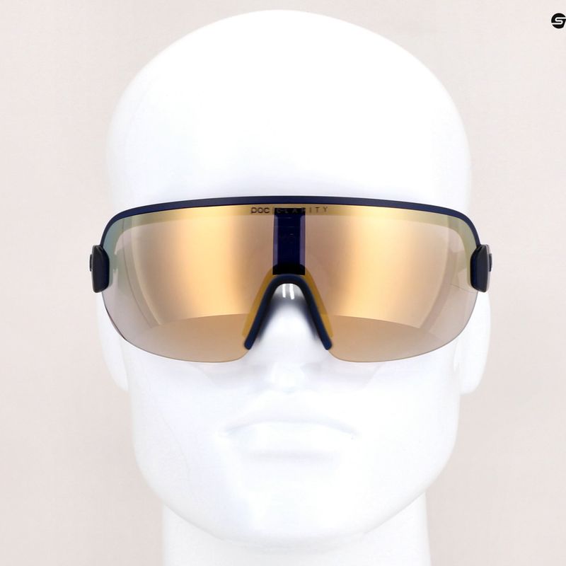 Brýle na kolo POC Aim lead blue/clarity road gold 7