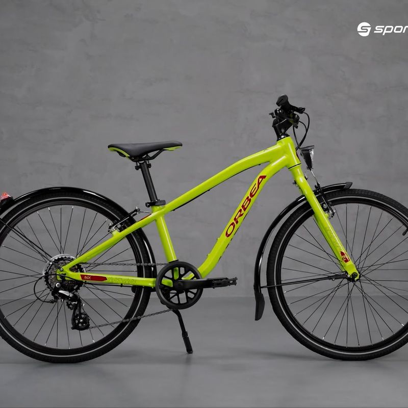 Dětské kolo Orbea MX 24 Park žlutá M01024I6 18