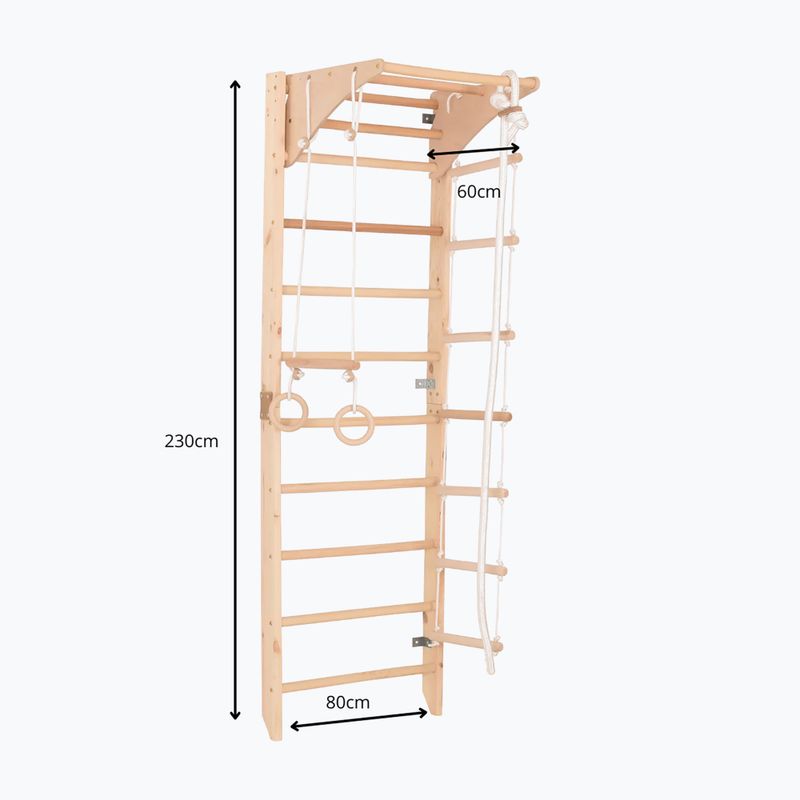 Gymnastický žebřík RINAGYM Kombi 2 12