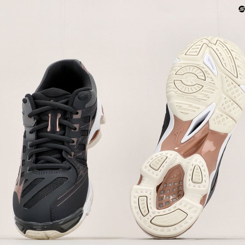 Dámská volejbalová obuv Mizuno Wave Voltage Ebony/Rose/Quiet Shade V1GC216035 13
