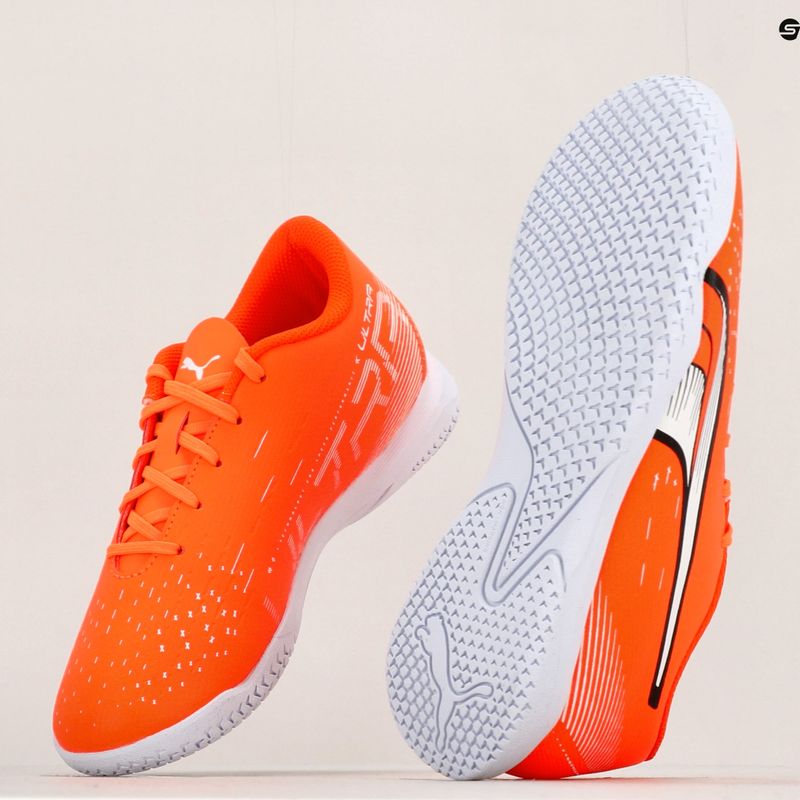 Dětské kopačky PUMA Ultra Play IT oranžové 107237 01 11
