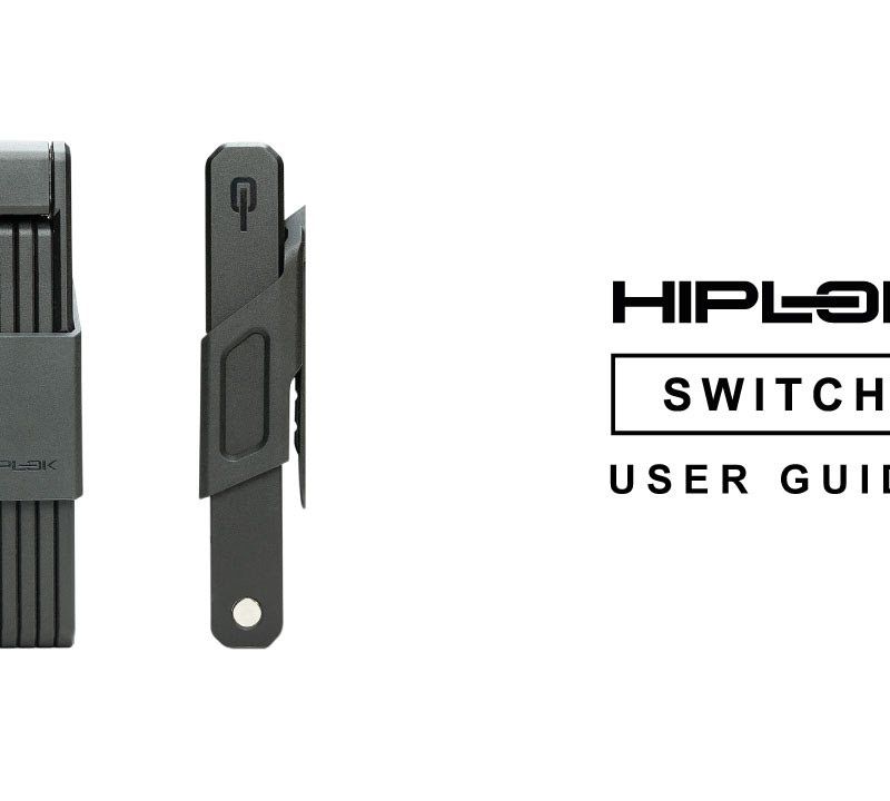 Zámek na kolo Hiplok Switch black 9