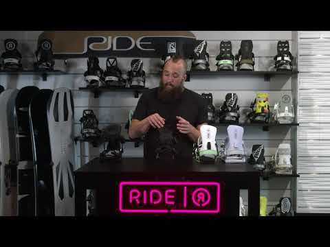 Snowboardové vázání RIDE AL-6 zelené 12F1011.1.4 6