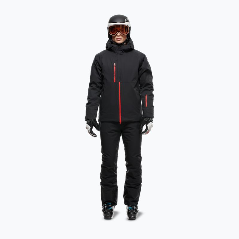 Pánská lyžařská bunda Dainese Etra Aerosense Dry Core Ready streč/lime 2