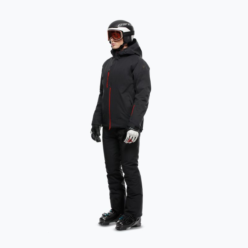 Pánská lyžařská bunda Dainese Etra Aerosense Dry Core Ready streč/lime 4