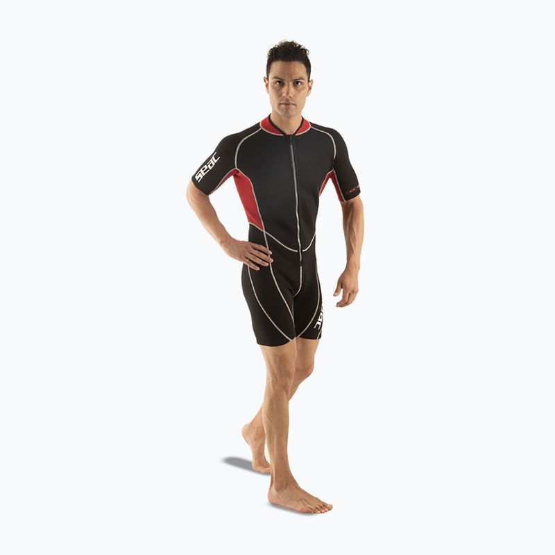 Pánský neopren SEAC Shorty Ciao 2,5 mm black/red 3