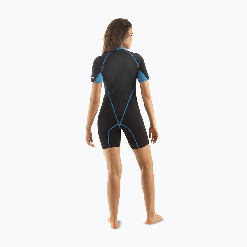 Dámský plavecký neopren SEAC Shorty Ciao 2,5 mm black/blue 2