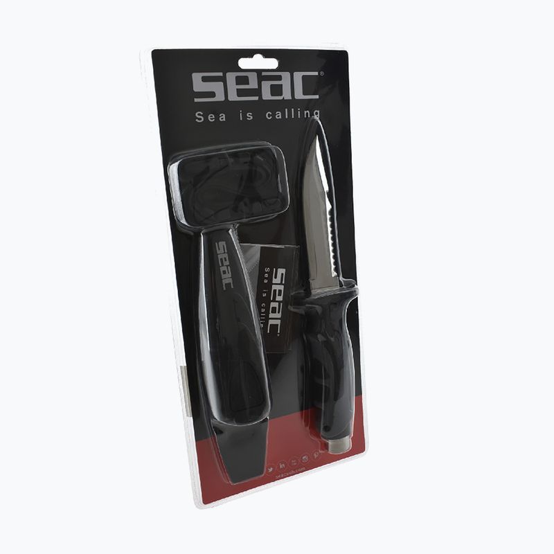 Nůž na potápění SEAC Hammer black 3