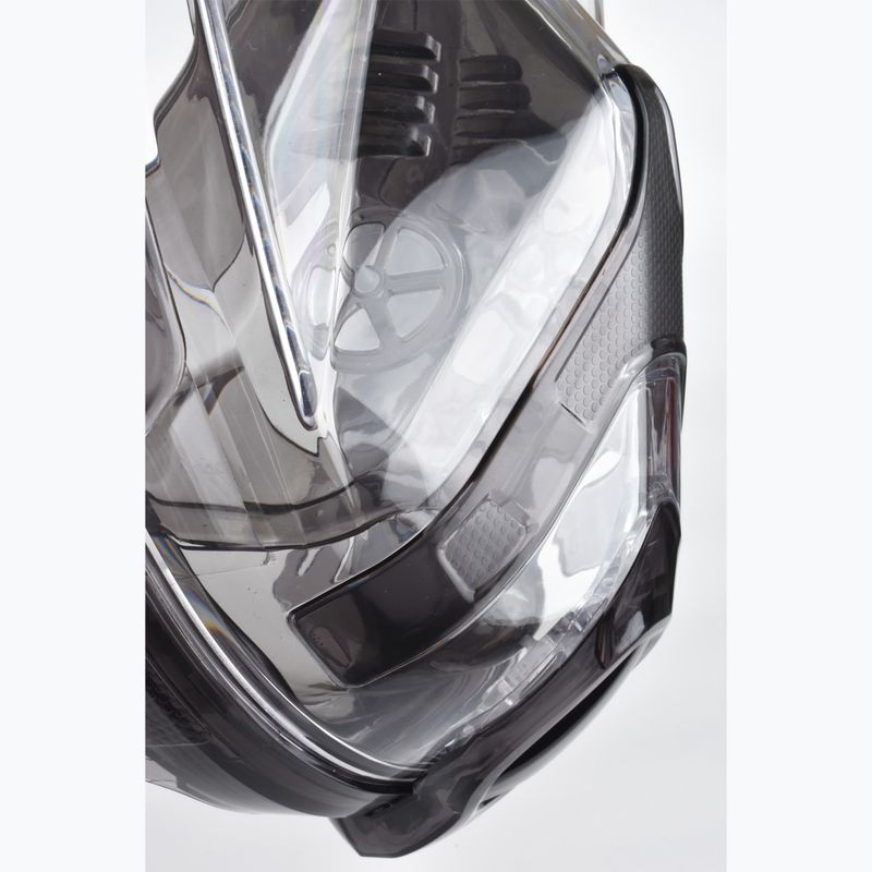 Celoobličejová šnorchlovací maska  SEAC Magica grey clear/green lime 4