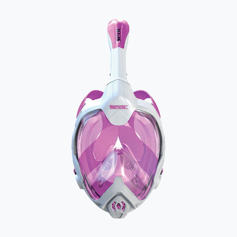 Dětská celoobličejová maska SEAC Magica White/Pink 2