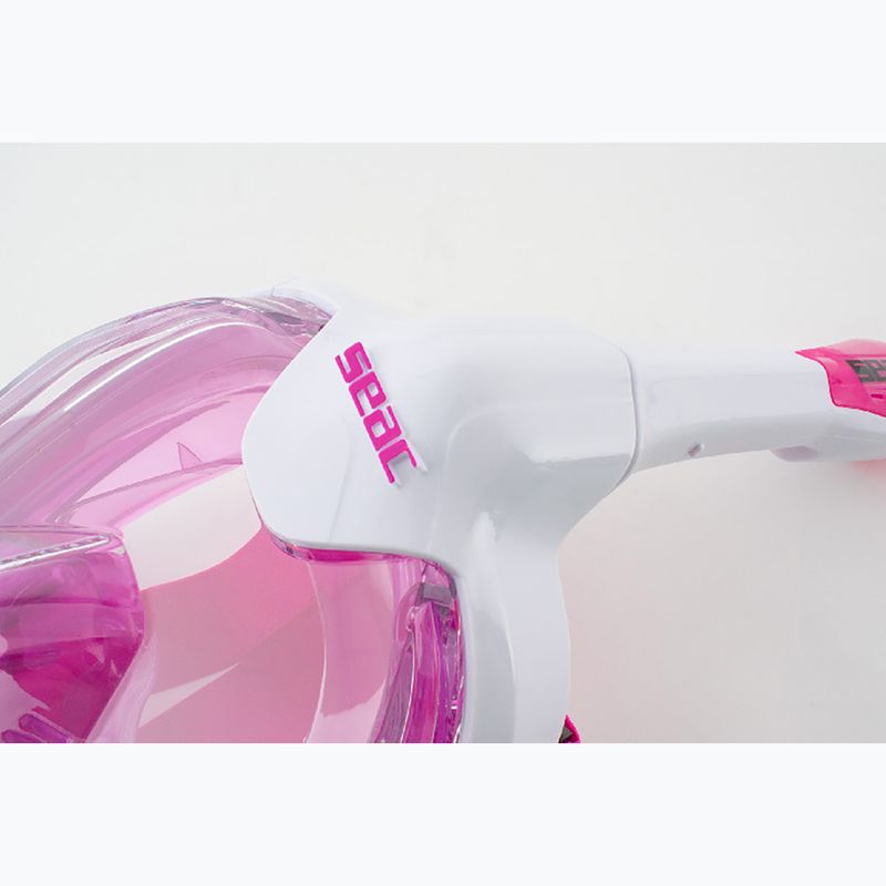 Dětská celoobličejová maska SEAC Magica White/Pink 8
