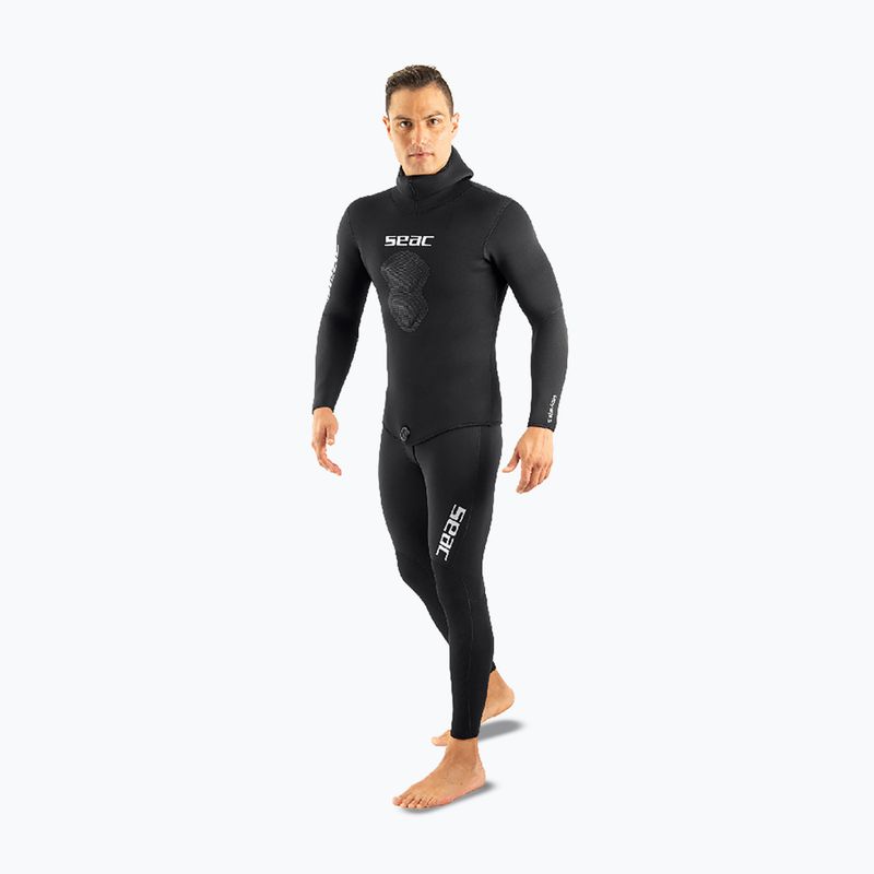 Pánský potápěčský neopren SEAC Royal 7 mm Long John+Jacket black 3