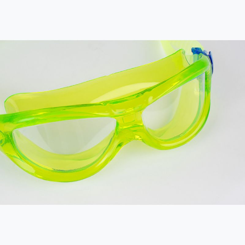 Dětská plavecká maska SEAC Matt matt lime/clear 2