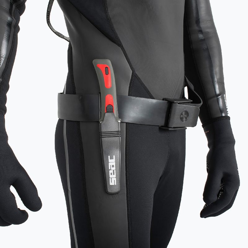 Nůž na potápění SEAC Bat red 3