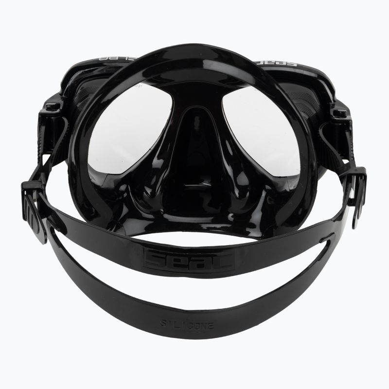 Set na šnorchlování SEAC Elba black 4