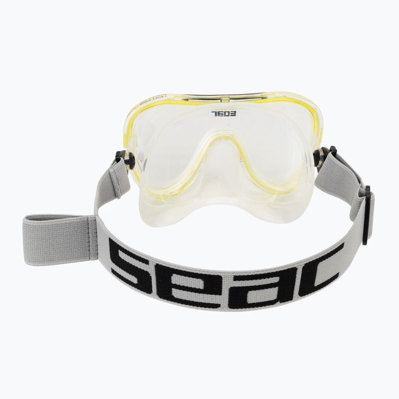 Šnorchlovací maska Seac Natua yellow 4